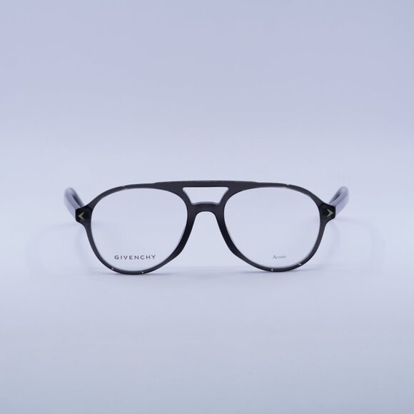 Givenchy GV0066 KB7 Eyeglasses Grey 53mm Aviator Frame - Picture 3 of 11